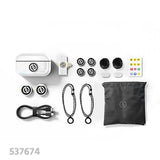 Hollyland LARK M2 DUO 2-Person Wireless Microphone System with Lightning Connector (2.4 GHz, Ivory White)