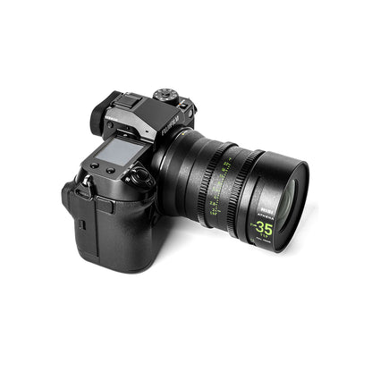NiSi ATHENA 5-Lens Kit Full Frame Cinema Prime Lens PL/E/G Mount