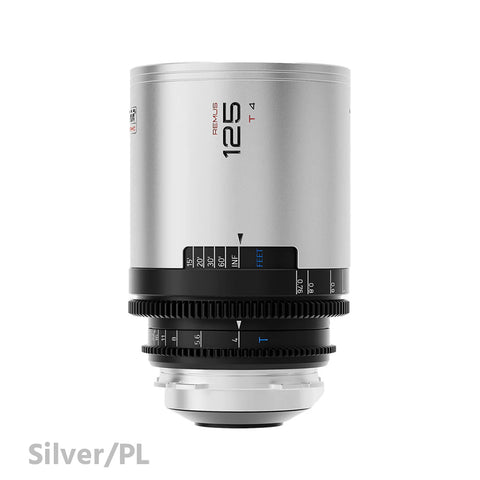 BLAZAR Remus 1.5X 125mm T4 Anamorphic Full Frame Lens (Silver)