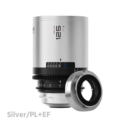 BLAZAR Remus 1.5X 125mm T4 Anamorphic Full Frame Lens (Silver)
