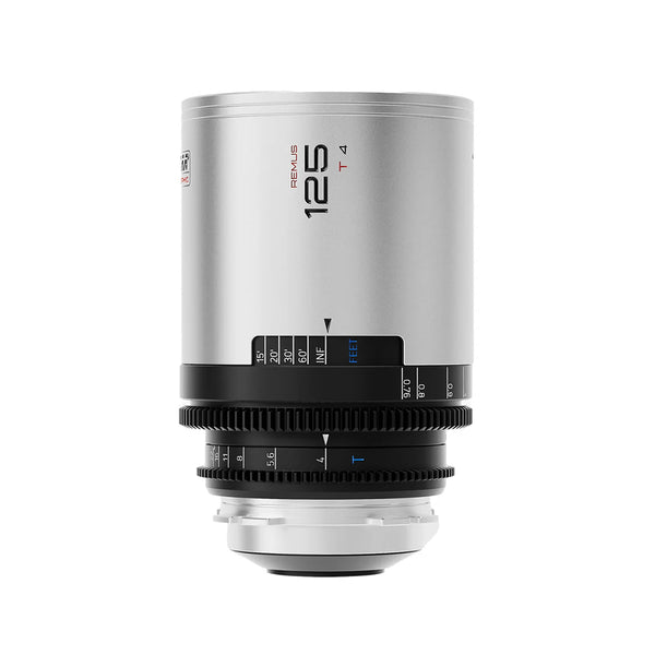 BLAZAR Remus 1.5X 125mm T4 Anamorphic Full Frame Lens (Silver)