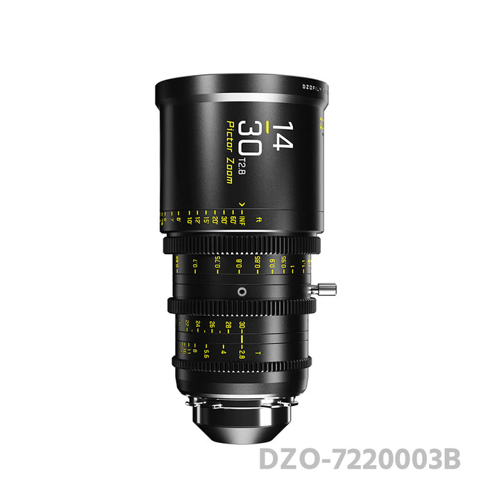 DZOFILM Pictor Zoom 14-30mm T2.8 Super35 Cinema Lens (PL&EF interchangeable Mount, Black)