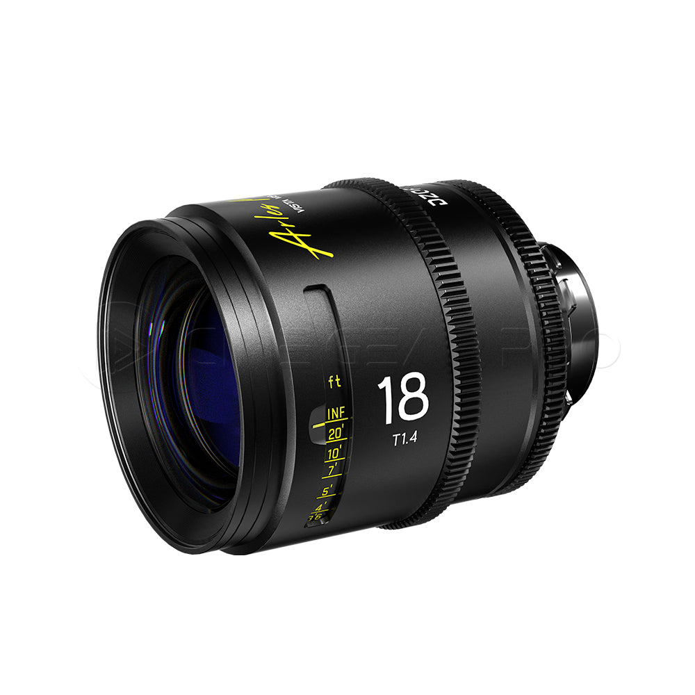DZOFILM ARLES 18mm T1.4 Super Speed Vista Vision cinema prime lens PL&EF Mount
