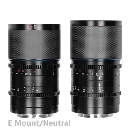 SIRUI Saturn 50/75mm Full-frame Carbon Fiber Anamorphic 2-Lens Set