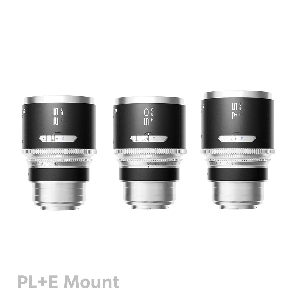 BLAZAR MANTIS 1.33X 25/50/75mm 3-Lens Set Full Frame Anamorphic