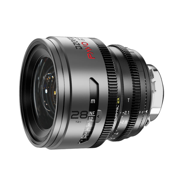 DZOFILM 28mm T2.1 Pavo 2x anamorphic Prime Cine Lens PL&EF mount