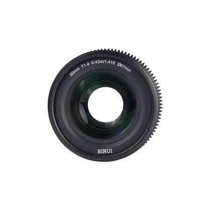 Sirui VP-1 50mm T1.4 Vision Prime Full-Frame Cine Lens