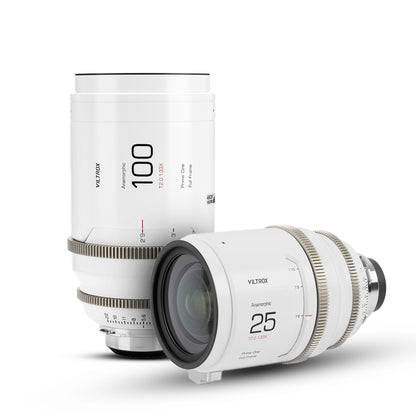 Viltrox EPIC T2 1.33x Full-Frame Anamorphic 2-Lens Set (25/100mm) - PL Mount