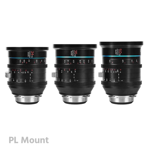 SIRUI Jupiter T2 Full Frame Macro Cine 3-Lens Set (PL/EF Mount)