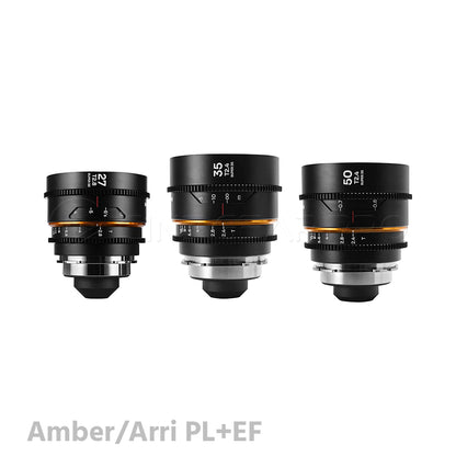 Laowa Nanomorph S35 Prime 3-Lens Bundle (27mm, 35mm, 50mm)