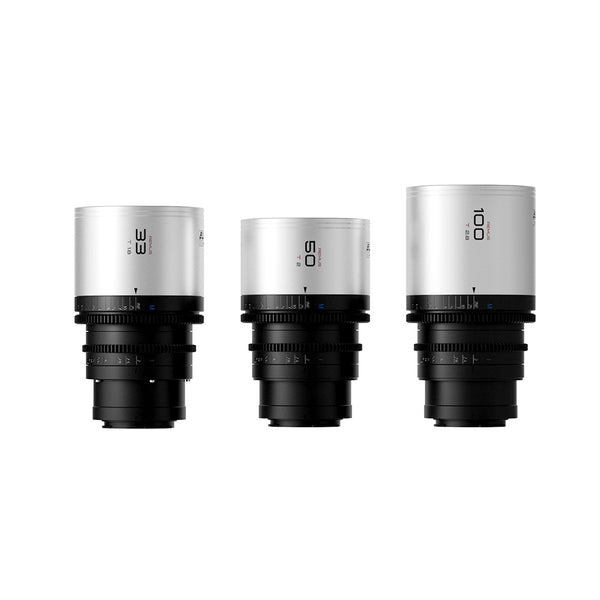 BLAZAR Remus-M 1.5x Full Frame Anamorphic 3 Lens Set 33/50/100mm (E/RF/L Mount)