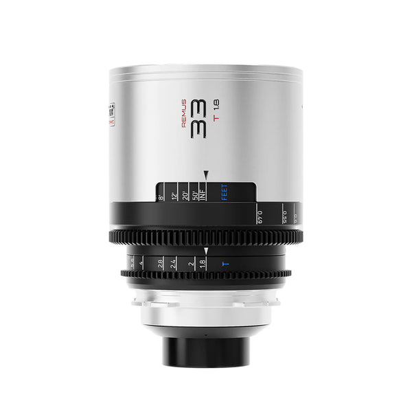 BLAZAR Remus 1.5X 33mm T1.8 Anamorphic Full Frame Lens (Silver)