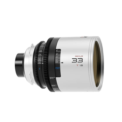 BLAZAR Remus 1.5X 33mm T1.8 Anamorphic Full Frame Lens (Silver)