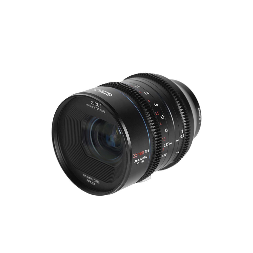 SIRUI Venus T2.9 1.6x Full-Frame Anamorphic 4-Lens Set (35/50/75/100mm) with 1.25x Anamorphic Adapter