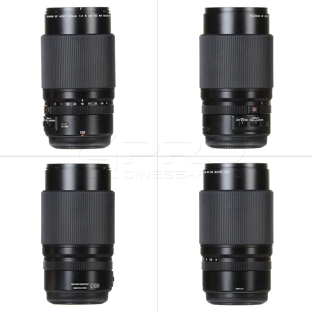 120mm F Fujifilm Gf 120 FUJIFILM FUJI GF 120mm F/4 R LM OIS WR MACRO