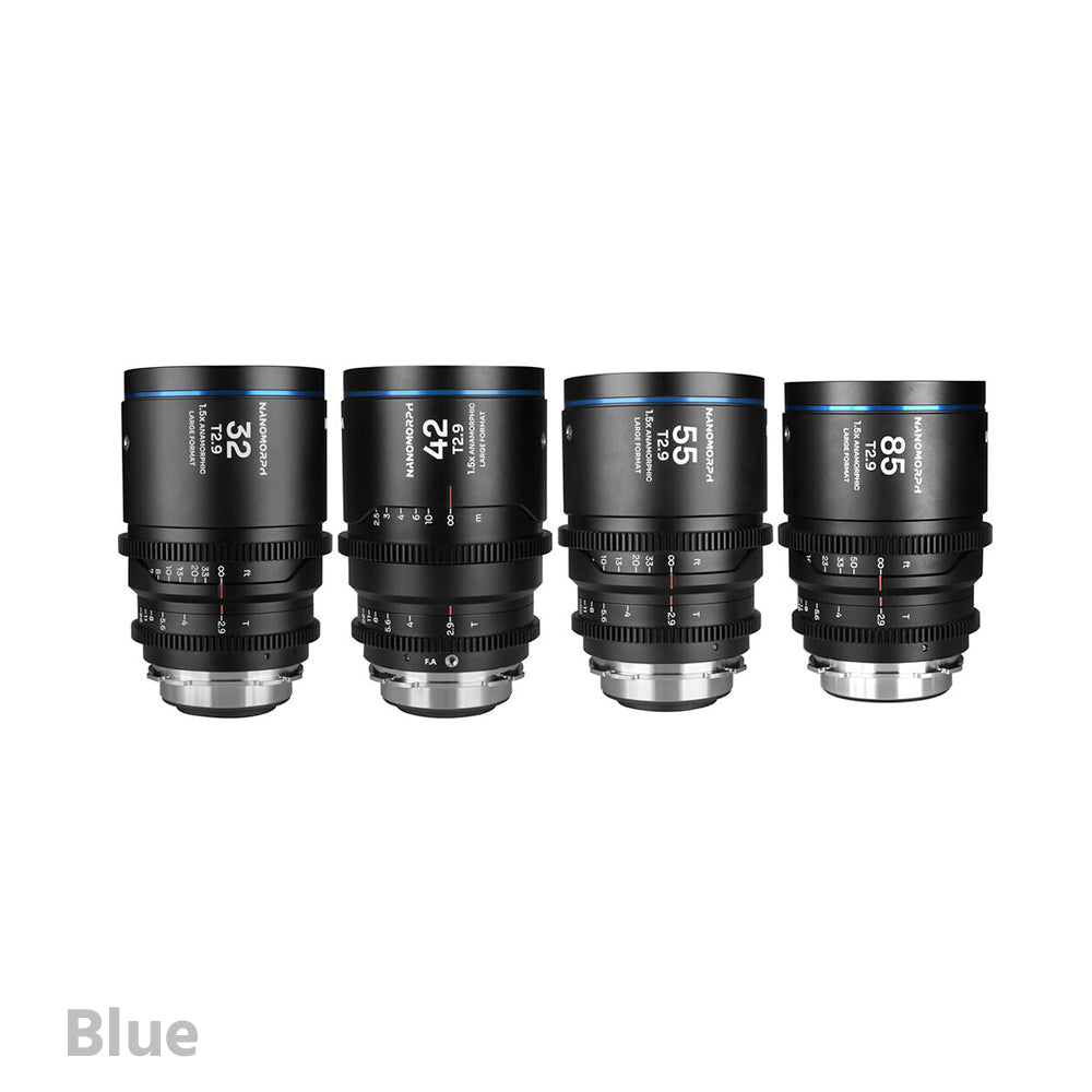 Laowa Nanomorph T2.9 1.5x LF Anamorphic 4-Lens Bundle (ARRI PL/Canon EF)