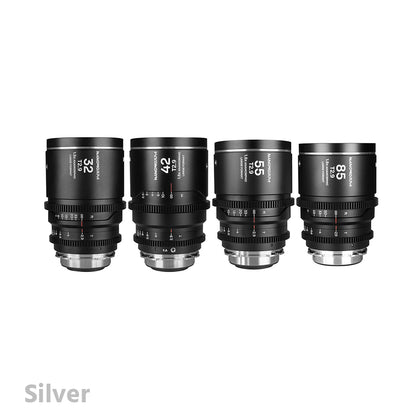 Laowa Nanomorph T2.9 1.5x LF Anamorphic 4-Lens Bundle (ARRI PL/Canon EF)