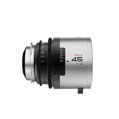 BLAZAR Remus 1.5X 45mm T2 Anamorphic Full Frame Lens (Silver)