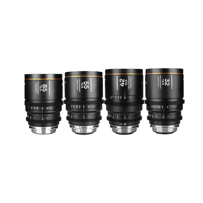 Laowa Nanomorph T2.9 1.5x LF Anamorphic 4-Lens Bundle (ARRI PL/Canon EF)