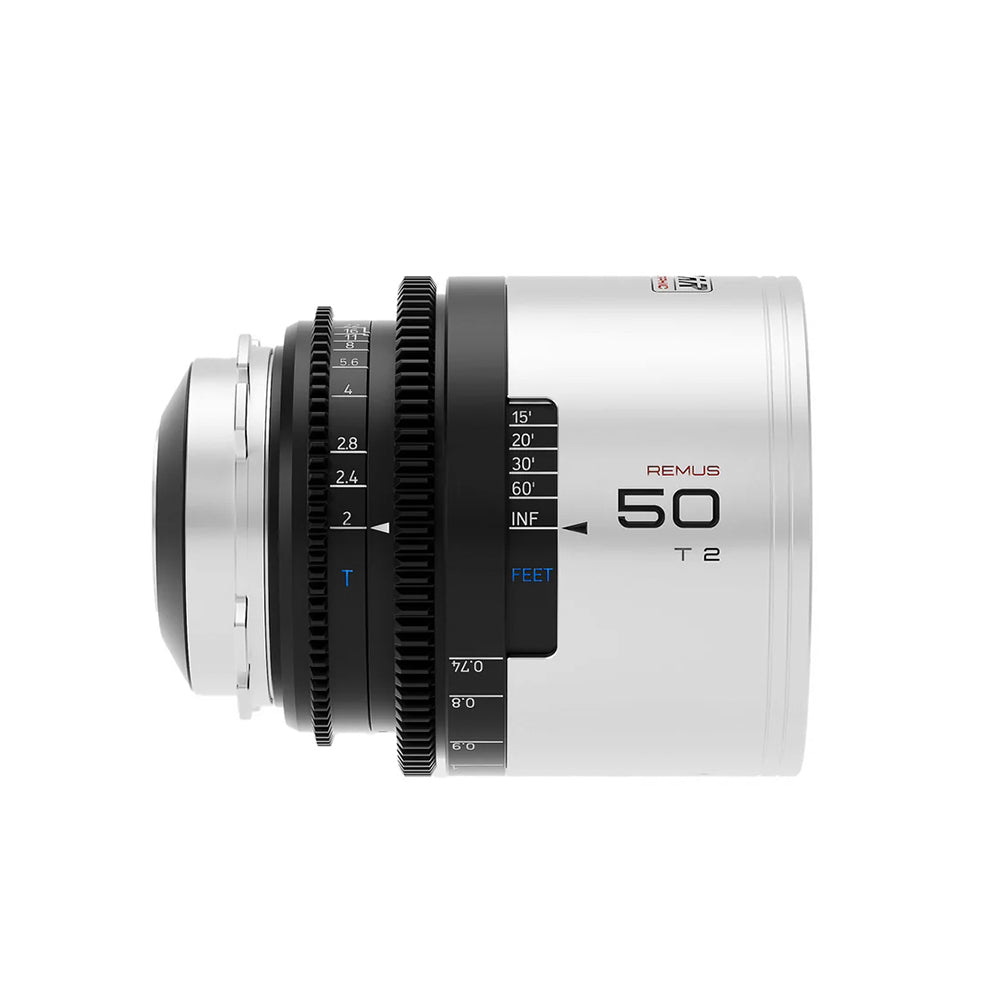 BLAZAR Remus 1.5X 50mm T2 Anamorphic Full Frame Lens (Silver)