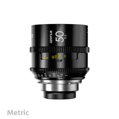 DZOFILM 50mm VESPID Prime II T1.9 Full Frame Cinema Lens (PL Mount)