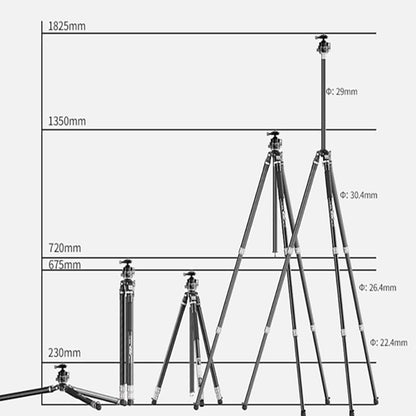 YC Onion Tako T23 Carbon Fiber Tripod