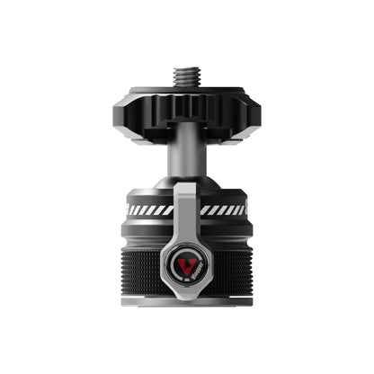 Vlogger Multi-Functional Ball Head with Quick Release Cold Shoe Mount Maximum Payload 5KG