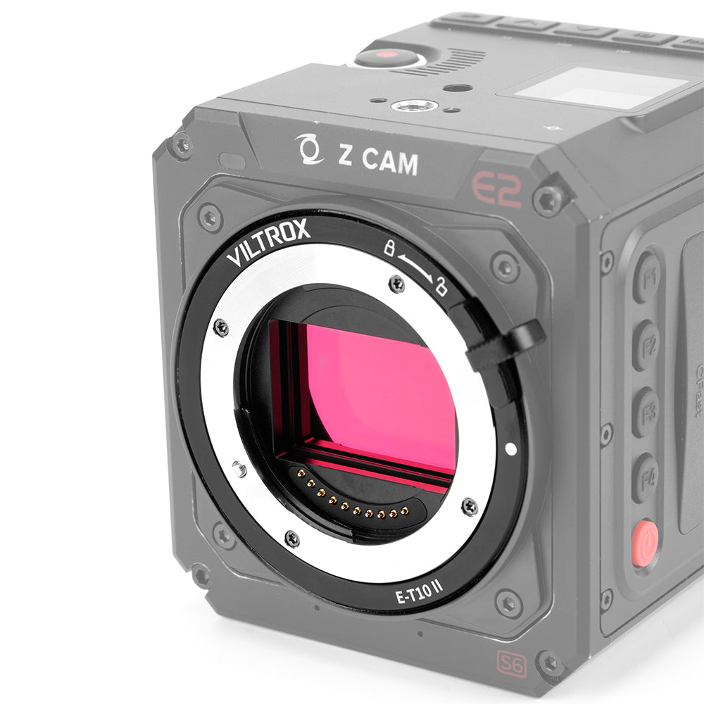 Viltrox E-T10 II Z CAM Sony E-mount Lens Adapter For Z CAM E2-M4/E2-S6/E2-F6/E2-F8