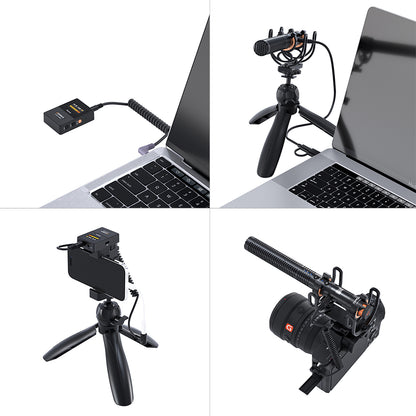 COMICA VM30 2.4G Super Cardioid Condenser Wireless Shotgun Microphone