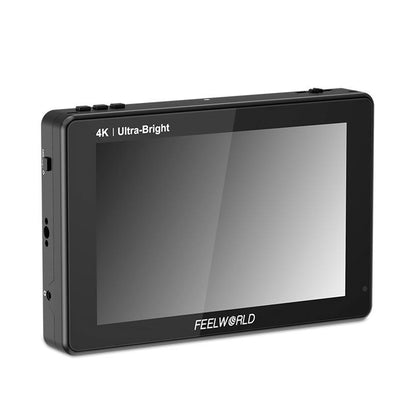 FEELWORLD LUT7S Pro 7 Inch 2200nits DSLR Camera Field Monitor 3D LUT Touch 4K HDMI 3G-SDI F970 Kit