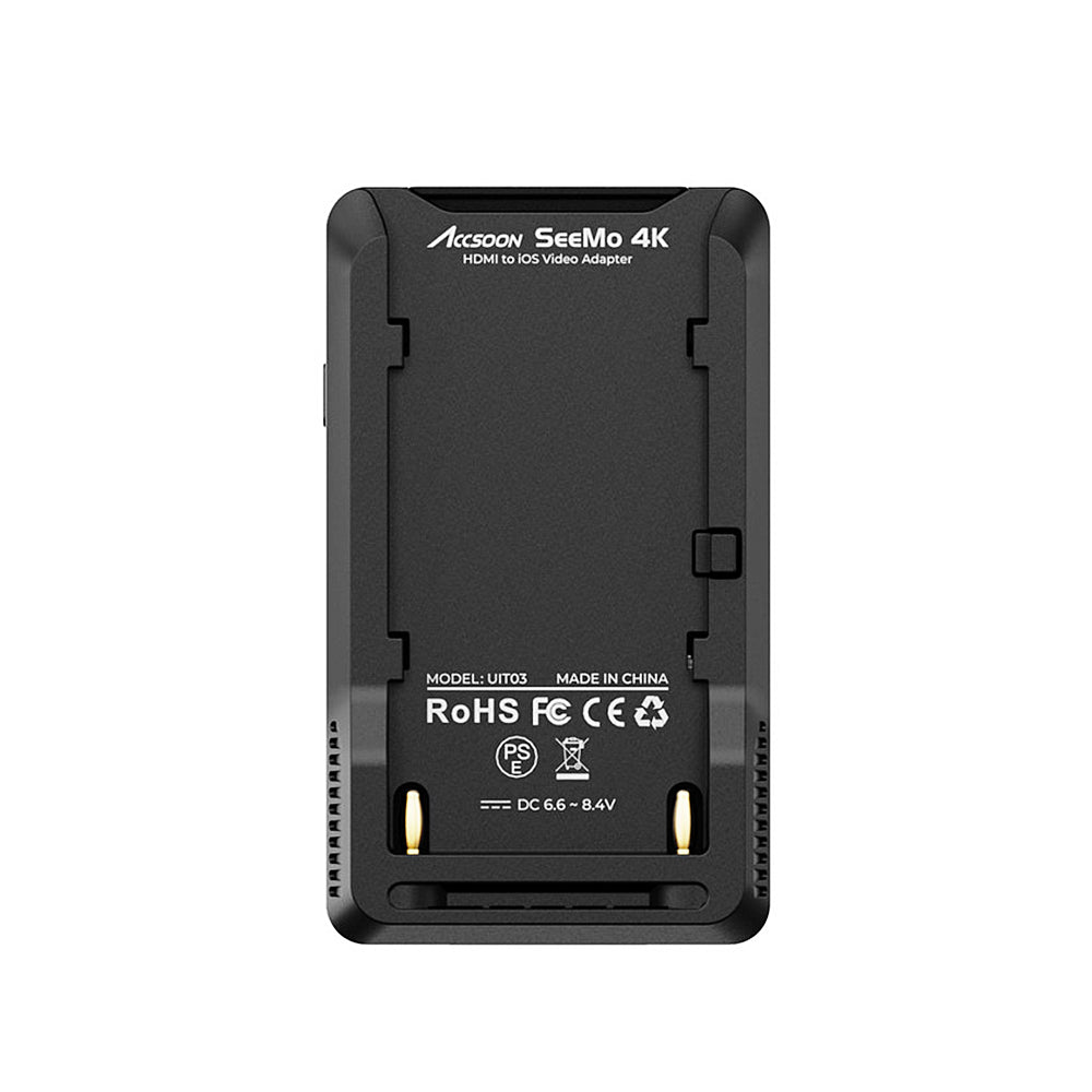 【美品】Accsoon SeeMo 黒 HDMI to iOS 箱付 Accsoon SeeMo iOS/HDMI Adapter (Black) | Accsoon