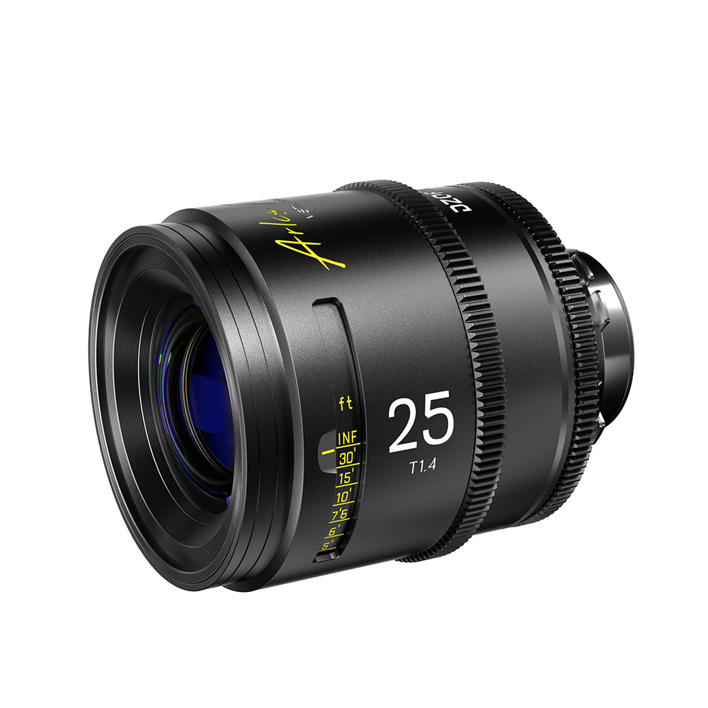 DZOFILM ARLES 25mm T1.4 Super Speed Vista Vision cinema prime lens PL&EF Mount