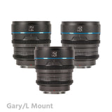 SIRUI Night Walker S35 Cine 3 Lens Set (24mm & 35mm & 55mm T1.2)