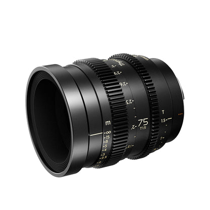 Thypoch Simera-C 75mm T1.5 FF Prime Cine Lens (E Mount)