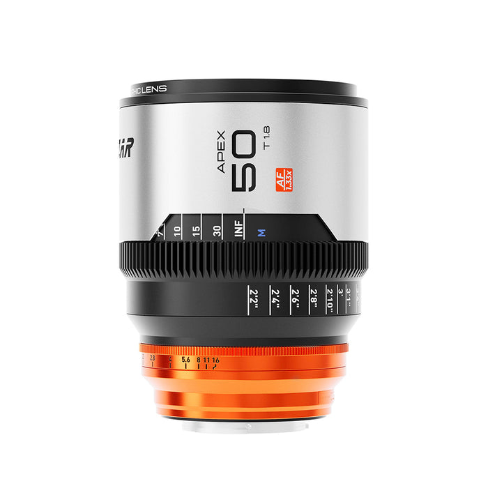 BLAZAR Apex 50mm T1.8 1.33X S35 Auto-Focus Anamorphic Lens