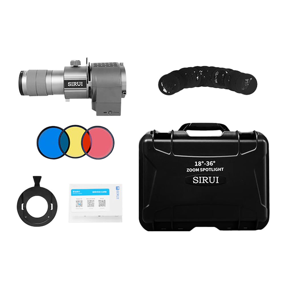 SIRUI 18°-36° Stepless Zoom Lens for COB Light