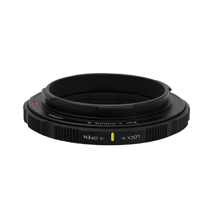 CGPro Double Locking Adapter for Leica M Lens to Leica SL2 Lumix S5II Camera