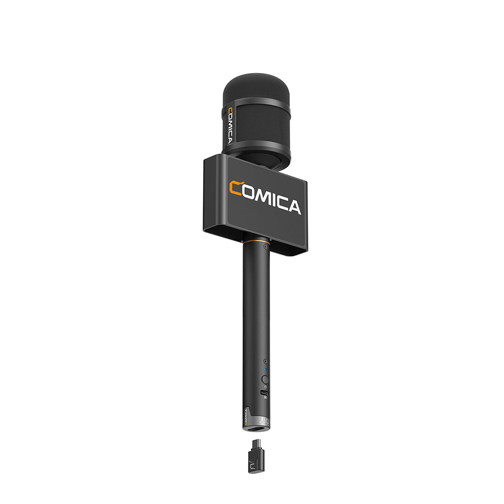 COMICA Revo S Wireless Reporter Microphone for Smartphone