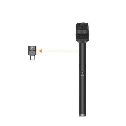 COMICA Revo S Wireless Reporter Microphone for Smartphone