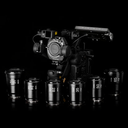Viltrox Raze AF Full-Frame 6-Lens Set (16/24/28/35/50/85mm) F1.8 DL Mount For Ronin 4D