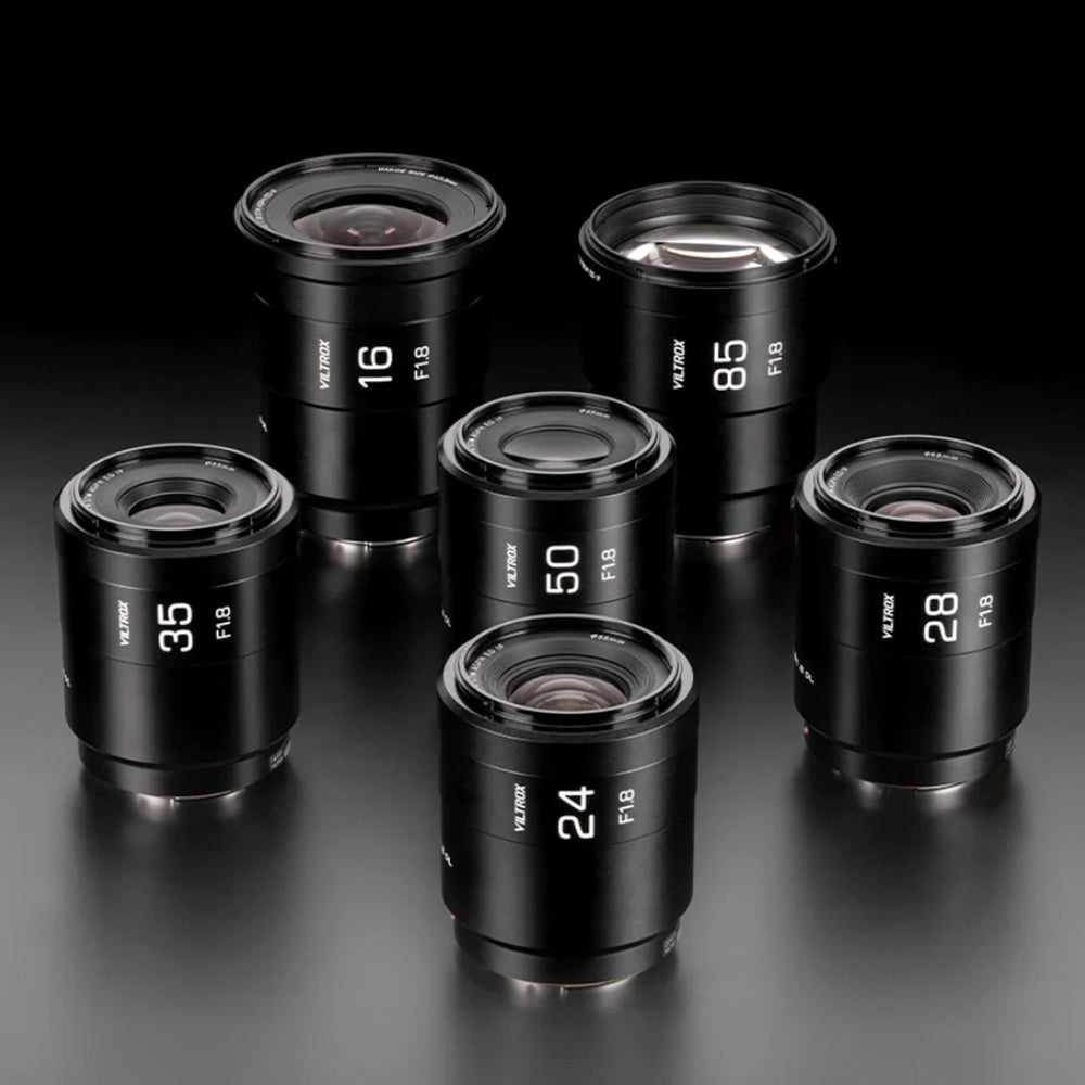 Viltrox Raze AF Full-Frame 6-Lens Set (16/24/28/35/50/85mm) F1.8 DL Mount For Ronin 4D