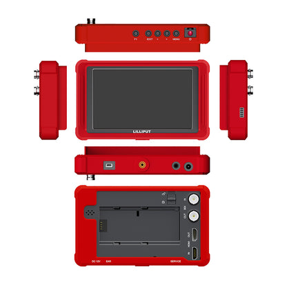 LILLIPUT FS5 5.4” HDMI 2.0 & 3G-SDI On-Camera Monitor