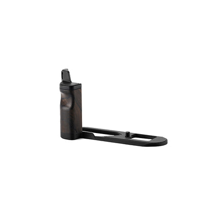 TiLTA TA-T76-WG-B Mounting Baseplate with Wooden Grip for Leica Q3 – Black