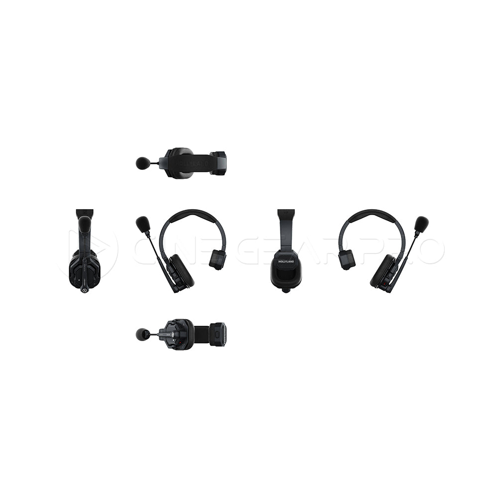 Hollyland Solidcom SE Global Ful-Duplex Single-Ear Noise-Canceling Headset IntercomSystem(2.4 GHz)