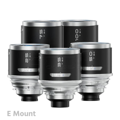 BLAZAR MANTIS 1.33X Full Frame Anamorphic Lens 5 Lens Kit