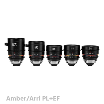 Laowa Nanomorph S35 Prime 5-Lens Bundle  (27mm, 35mm, 50mm, 65mm, 80mm)