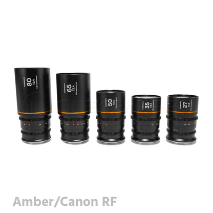 Laowa Nanomorph S35 Prime 5-Lens Bundle  (27mm, 35mm, 50mm, 65mm, 80mm)