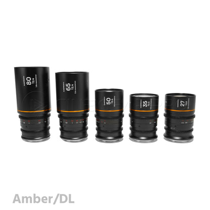 Laowa Nanomorph S35 Prime 5-Lens Bundle  (27mm, 35mm, 50mm, 65mm, 80mm)