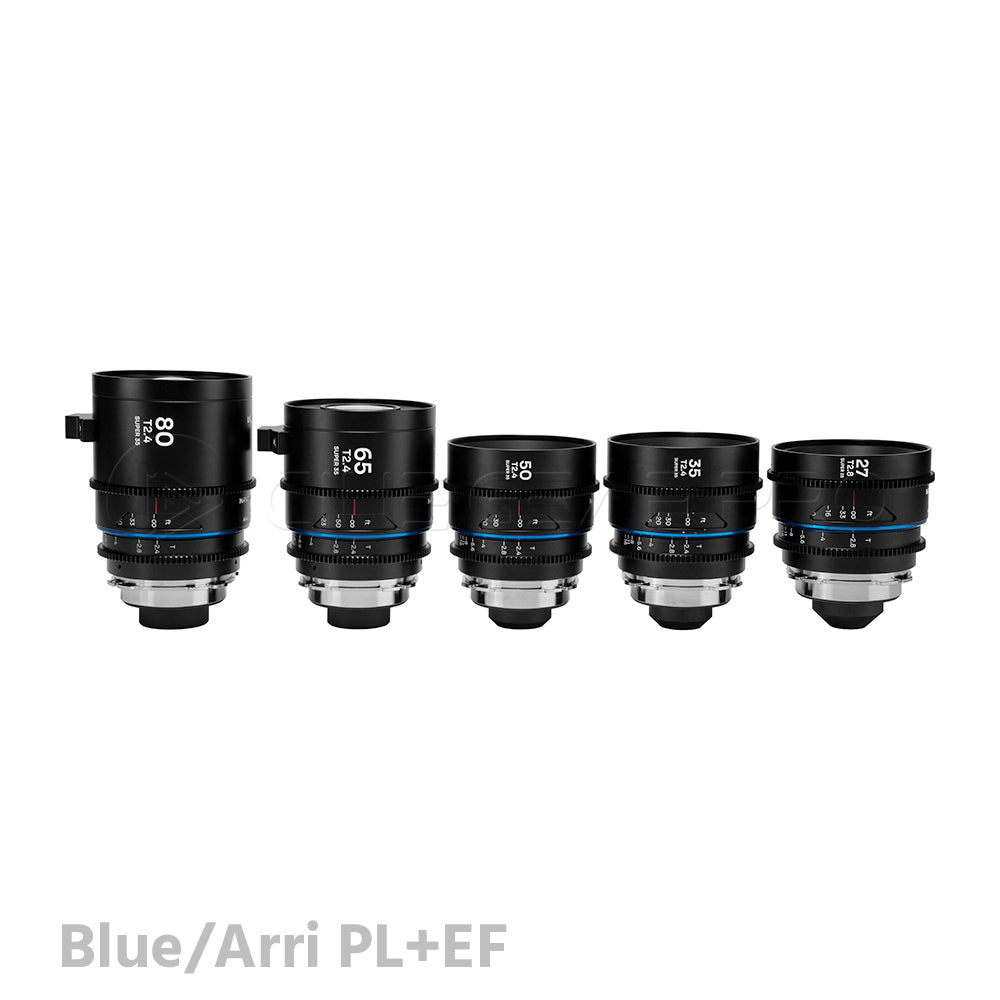 Laowa Nanomorph S35 Prime 5-Lens Bundle  (27mm, 35mm, 50mm, 65mm, 80mm)