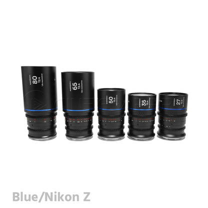 Laowa Nanomorph S35 Prime 5-Lens Bundle  (27mm, 35mm, 50mm, 65mm, 80mm)